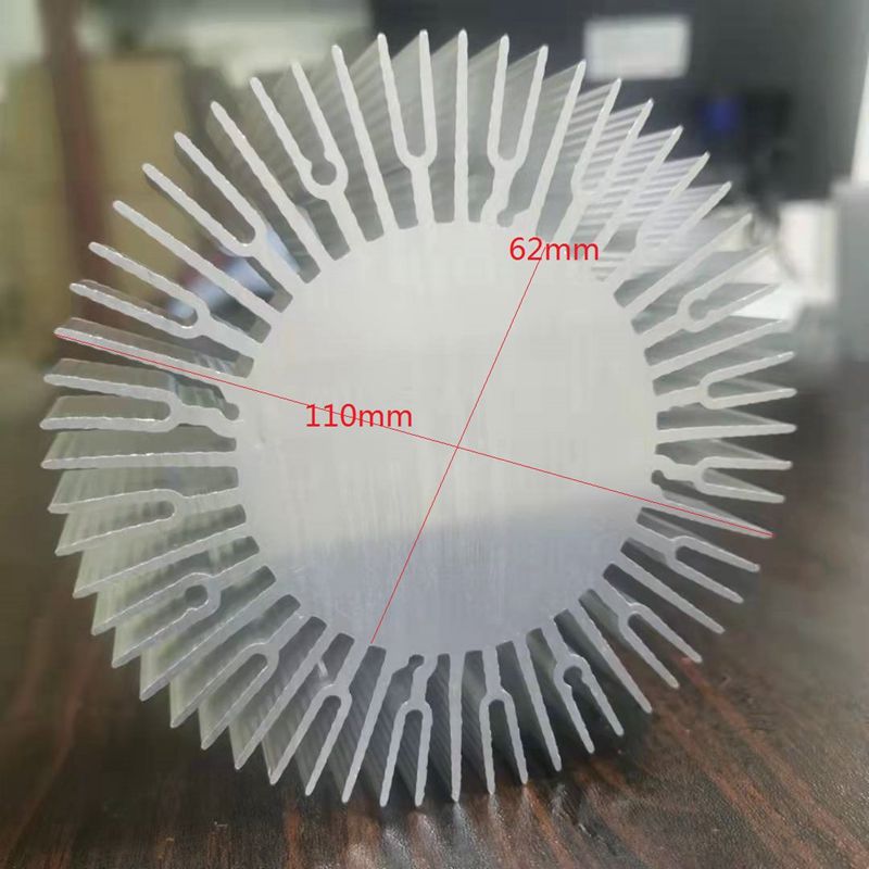 Home Automation System Diy - 110x62mm Aluminum Round Heat Sink Radiator