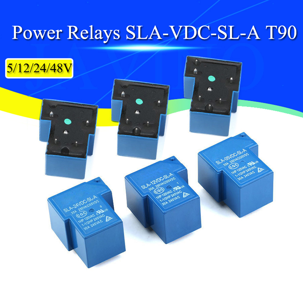 Shelly Relay Module - 1/5/10Pcs Power relay SLA-05VDC-SL-A SLA-12VDC-SL-A SLA-24VDC-SL-A