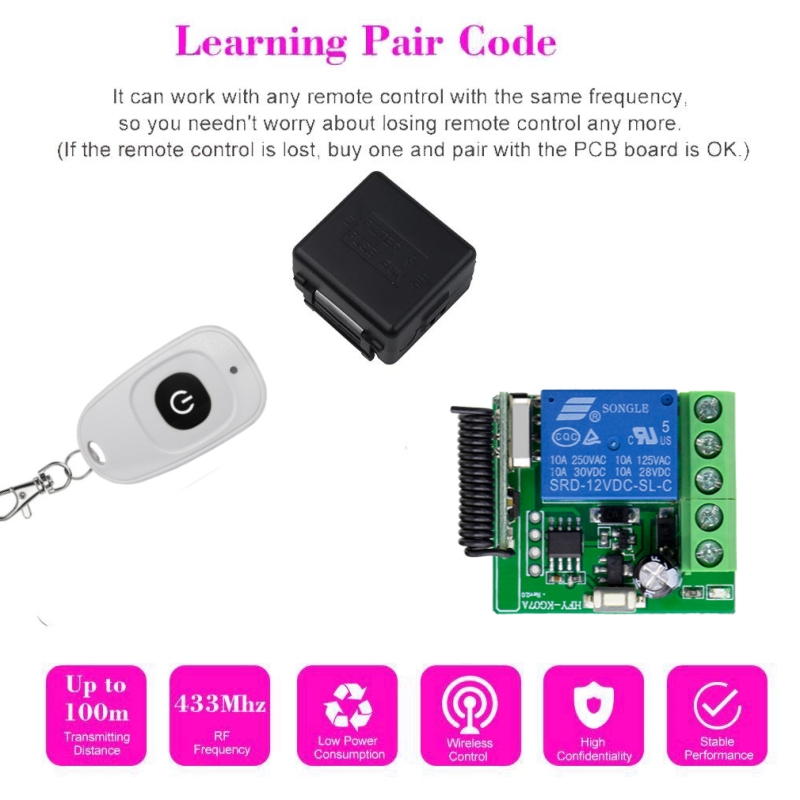 433MHz DIY Wireless Switch DC  - Diy Home Automation Controller review and price