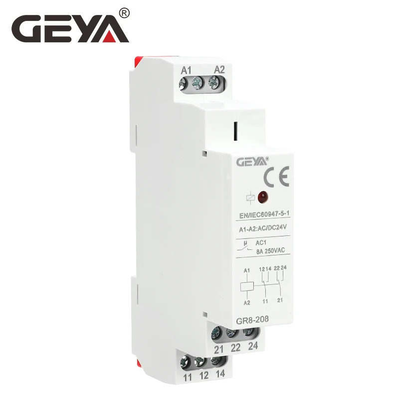 GEYA GR8-208 Auxiliary Relay I - Shelly Relay Module review and price