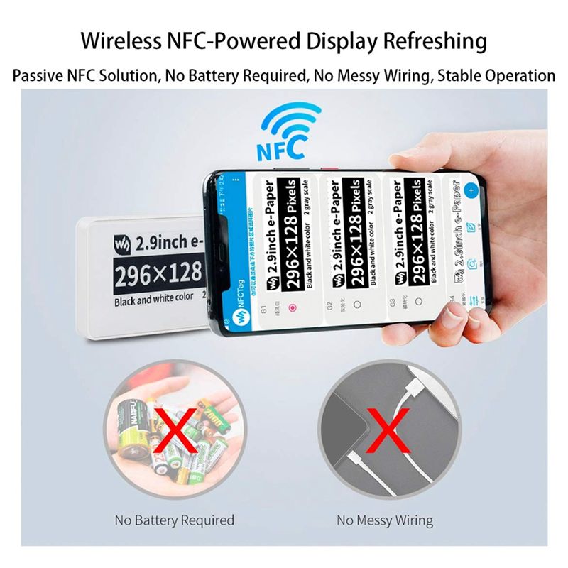 Waveshare 2.9 Inch Wireless -P - Display Epaper 2.9 review and price