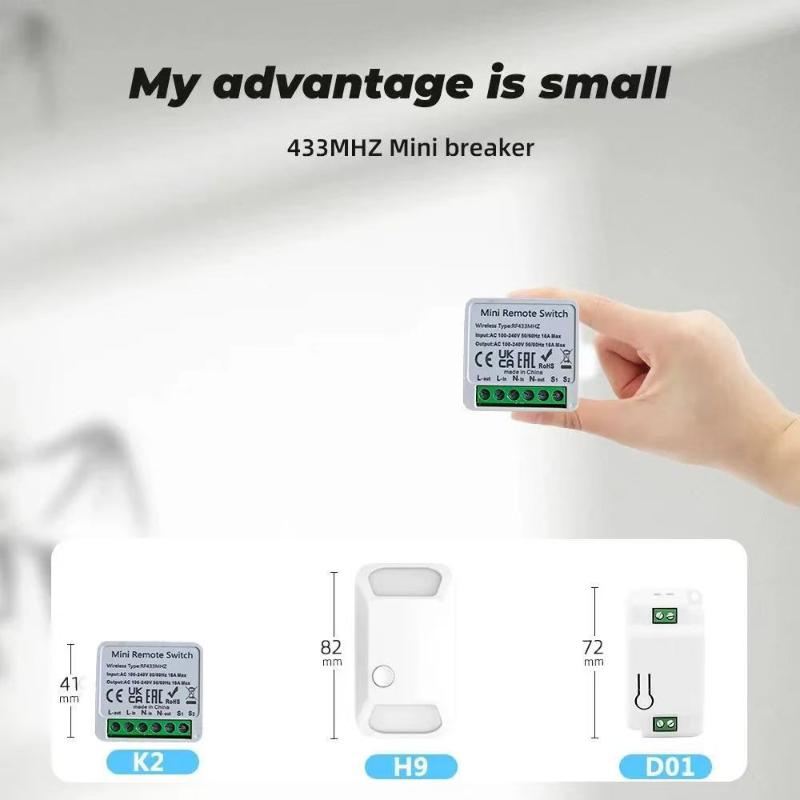 RF 433 MHz Smart Switch Mini D - Diy Home Automation Controller review and price