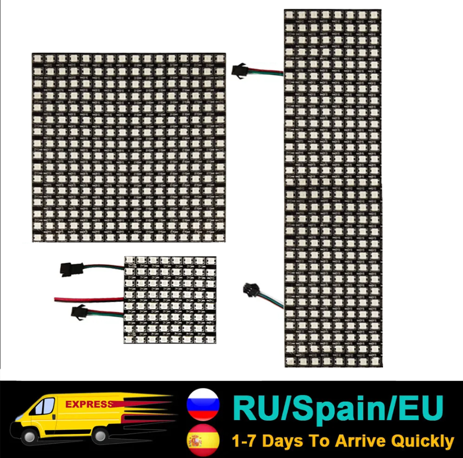 DC5V WS2812B 5050 RGB SMD Flex - Rgb Led Matrix 8X8 review and price